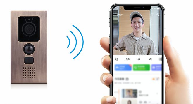 大阳城集团娱乐网站app666物联网智能家居结合可视门铃 既是门铃也是监控(图3)
